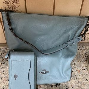 Coach purse and wallet
